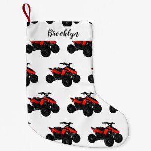 Petite Chaussette De Noël Illustration de Quad bike atv