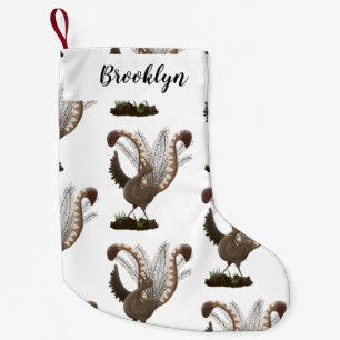 Petite Chaussette De Noël Illustration de superbe et superbe lyrebird
