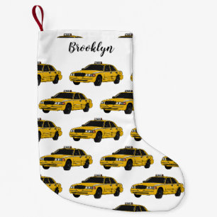 Petite Chaussette De Noël Illustration de taxi