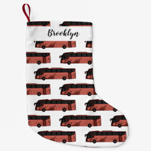 Petite Chaussette De Noël Illustration du bus