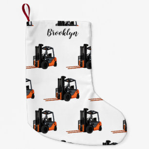 Petite Chaussette De Noël Illustration du chariot élévateur