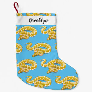 Petite Chaussette De Noël Illustration du serpent python birman
