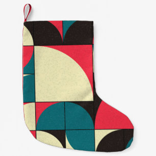 Petite Chaussette De Noël Illustration géométrique et informatique Abstraite