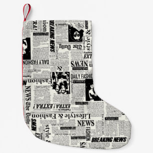 Petite Chaussette De Noël Illustrations des journaux en première page