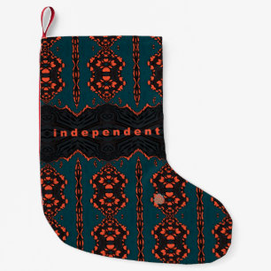 Petite Chaussette De Noël Indépendant et fier