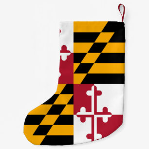 Petite Chaussette De Noël Indicateur de l'état du Maryland