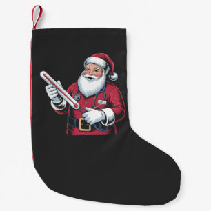 Petite Chaussette De Noël Infirmière Santa Noël Soins Infirmiers Travailleur