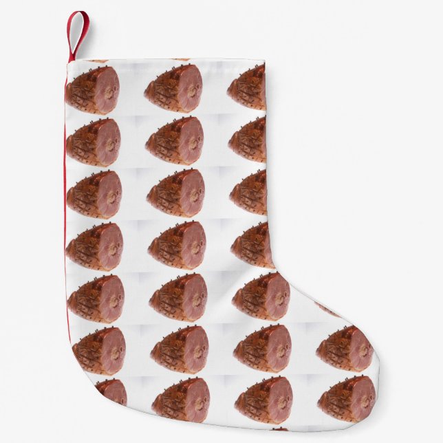 Petite Chaussette De Noël Jambon vitré (Devant)