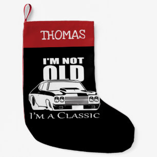 Petite Chaussette De Noël Je ne suis pas vieille Je suis une voiture muscula