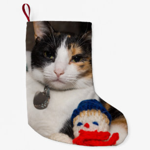Petite Chaussette De Noël J'Espère Une Prise De Noël Calico