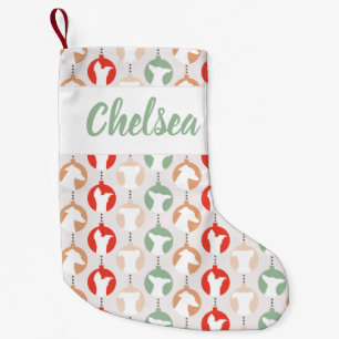 Petite Chaussette De Noël Joli Noël d'ornement grec italien