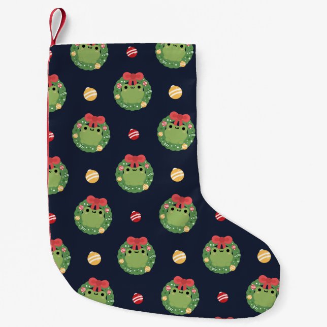 Petite Chaussette De Noël Joli Noël simple et amusant (Devant)