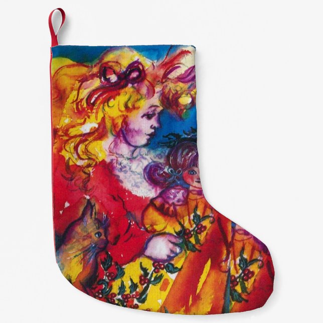 PETITE CHAUSSETTE DE NOËL JOLIE DOLL (Devant)