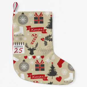 Petite Chaussette De Noël Joyeuses fêtes