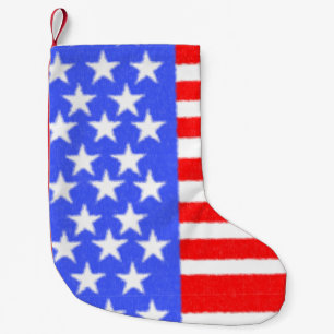 Petite Chaussette De Noël Joyeux anniversaire de l'Amérique, fête de l'indép