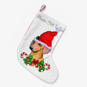 Petite Chaussette De Noël Joyeux Noël Dachshund