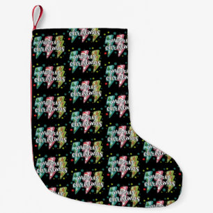 Petite Chaussette De Noël Joyeux Noël Lightning Prépa Coquette Xmas 