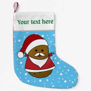 Petite Chaussette De Noël Joyeux Noël Pomme de terre Personnalisé