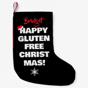 Petite Chaussette De Noël Joyeux Noël sans gluten
