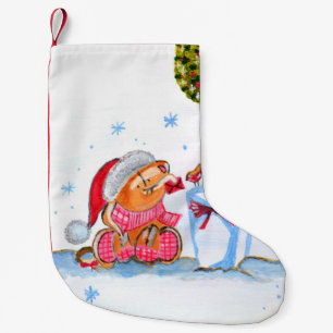 Petite Chaussette De Noël Joyeux Noël Stocker