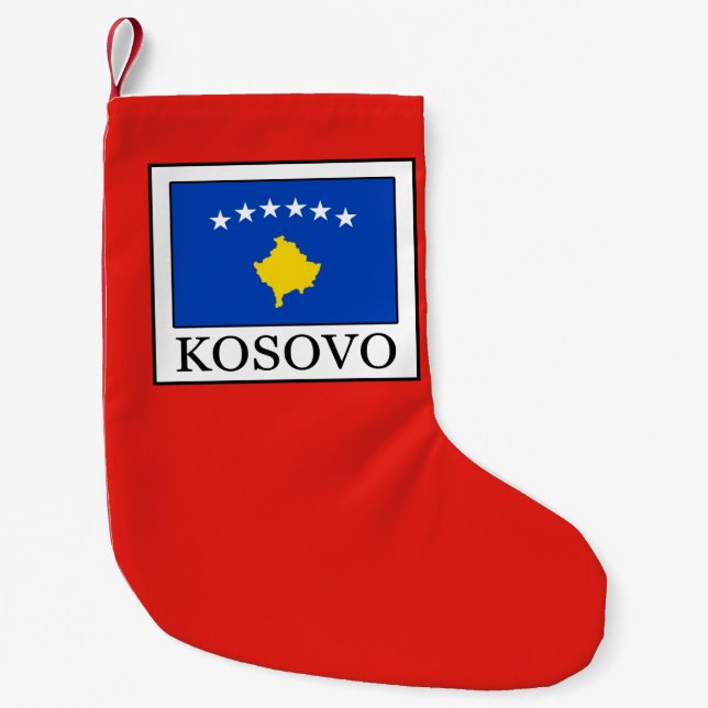 Petite Chaussette De Noël Kosovo (Devant)