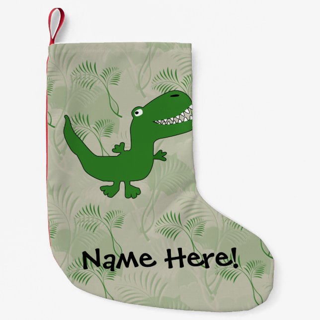 Petite Chaussette De Noël La bande dessinée de dinosaure de Rex de (Devant)