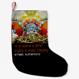 Petite Chaussette De Noël La Science est physique ou collection de timbres