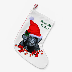 Petite Chaussette De Noël Labrador Retriever Christmas Joyeux