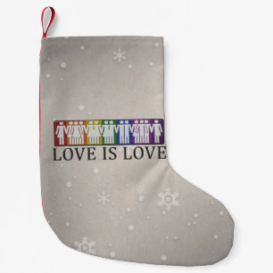 Petite Chaussette De Noël L'amour est l'amour