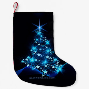 Petite Chaussette De Noël l'arbre de Noël stylisé et lumineux de SlipperyJoe