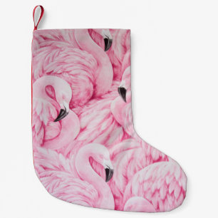 Petite Chaussette De Noël LE Flamant rose EST PARTOUT