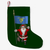 Le Père Noël Visite L'État Du Castor