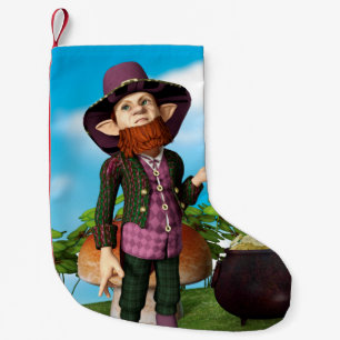 Petite Chaussette De Noël Leprechaun