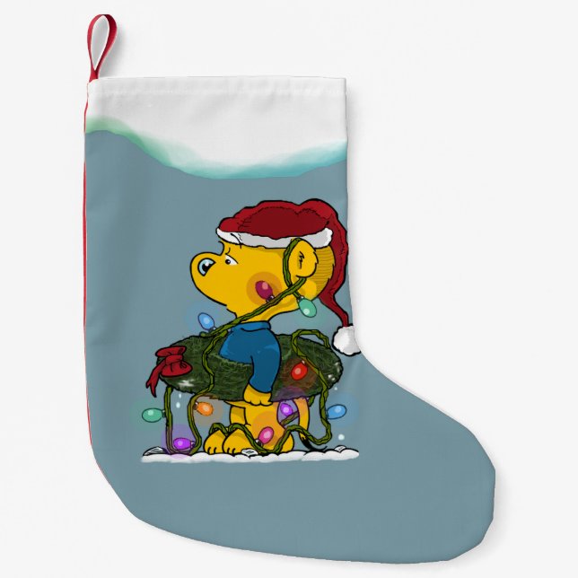 Petite Chaussette De Noël Les lumières de Noël de Ferald (Devant)
