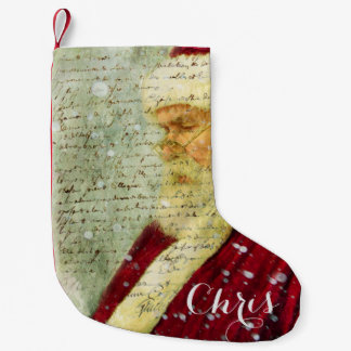 Petite Chaussette De Noël Lettre de Santa