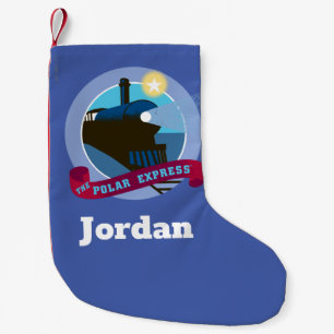 Petite Chaussette De Noël L'Express polaire   Insigne de train Vintage