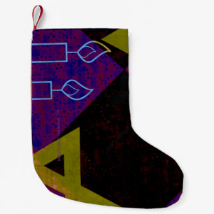 Petite Chaussette De Noël L'image à thème Hanukkah de SlipperyJoe's jaune do