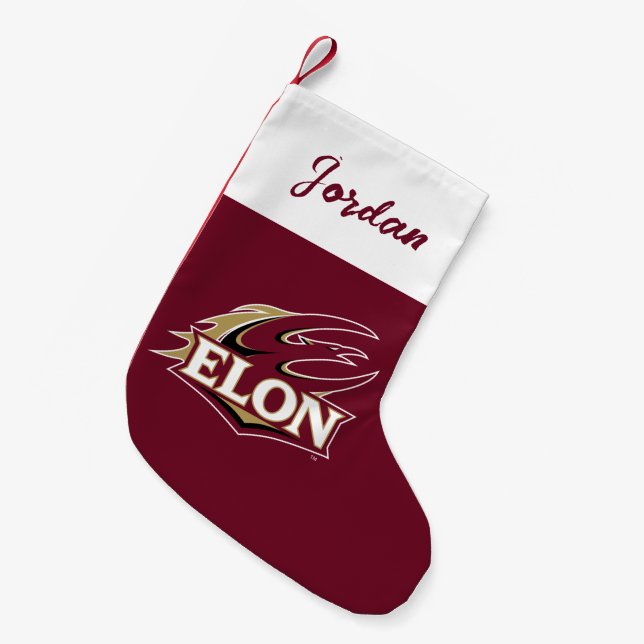Petite Chaussette De Noël Logo Elon Phoenix (Devant (Accrochage))