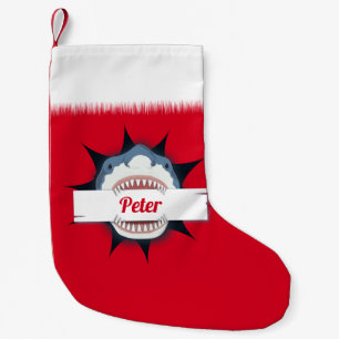 Petite Chaussette De Noël Louveur de requins