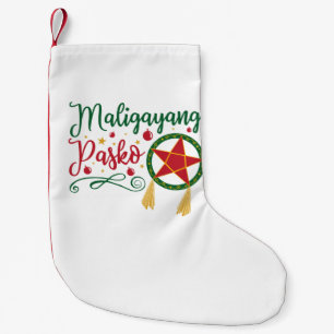 Petite Chaussette De Noël Maligayang Pasko Philippines Noël Philippines