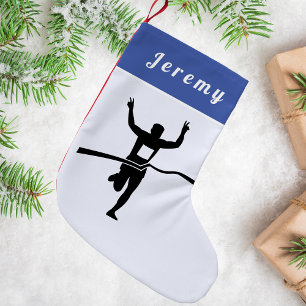 Petite Chaussette De Noël Marathon Runtrack Field Cross Country Son nom