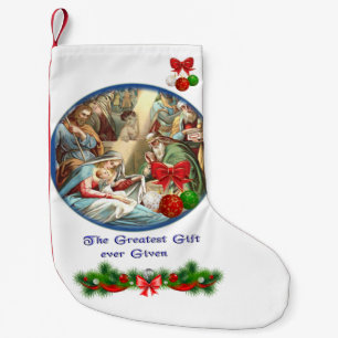 Petite Chaussette De Noël Marie Mère