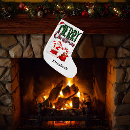 Petite Chaussette De Noël Merry Christmas by Santa - Christmas Stocking