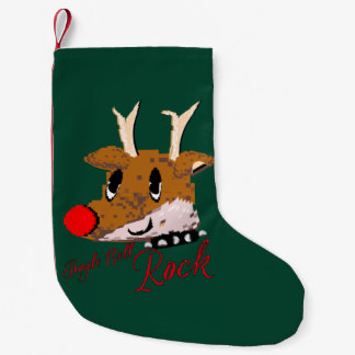 Petite Chaussette De Noël Mikitiez rock joyeuxnoël punk gothmas renne