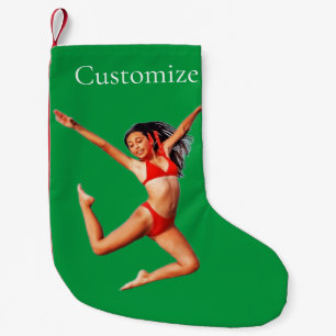 Petite Chaussette De Noël Modèle Bikini de danse Thunder_Cove