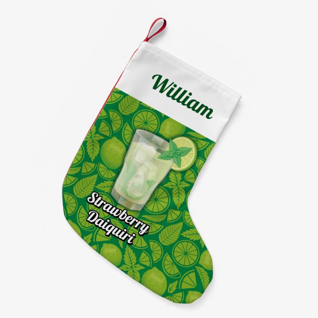 Petite Chaussette De Noël Mojito (Devant (Accrochage))