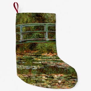 Petite Chaussette De Noël Monet Pont Japonais Giverney