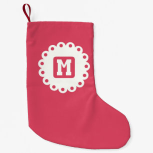 PETITE CHAUSSETTE DE NOËL MONOGRAM "M"
