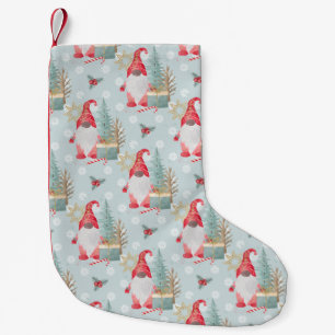 Petite Chaussette De Noël Motif de Noël Gnome