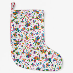 Petite Chaussette De Noël Motif lumineux à l'ottomi mexicain